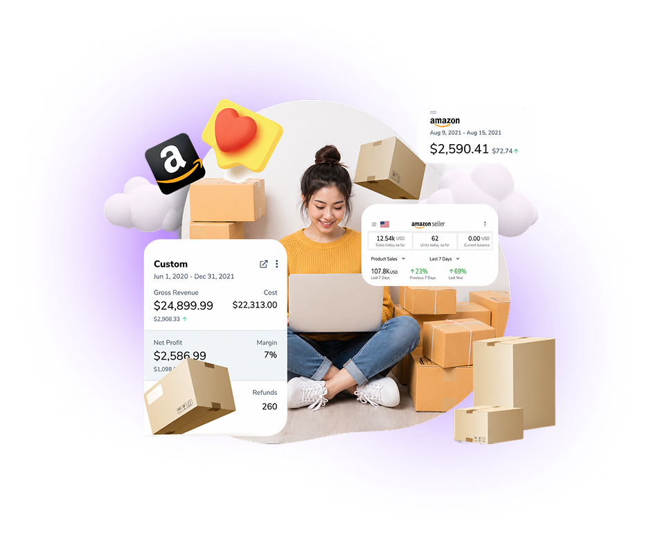 E-commerce automation with Amazon seller dashboards and fulfillment